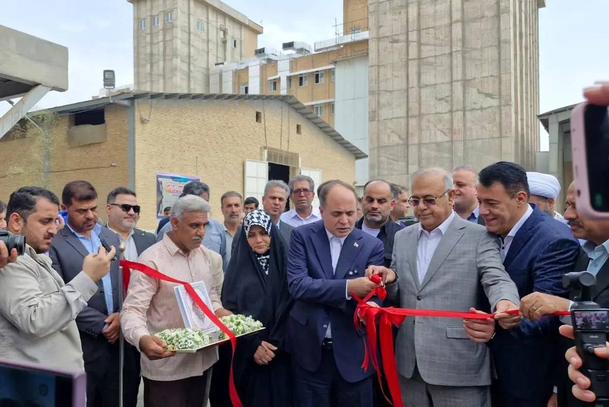 سیلوی ۷۰ هزار تنی ذخیره‌سازی گندم در بندرعباس به بهره‌برداری رسید