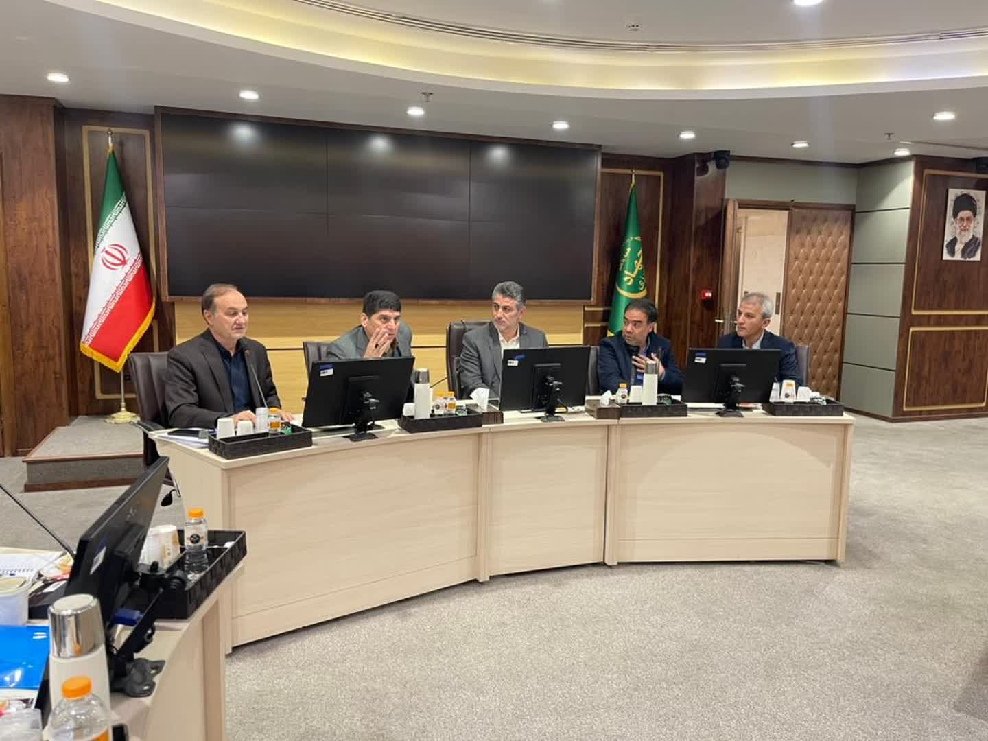 اولین نشست نماینده های تامین مسکن کارکنان سازمان جهادکشاورزی استانها